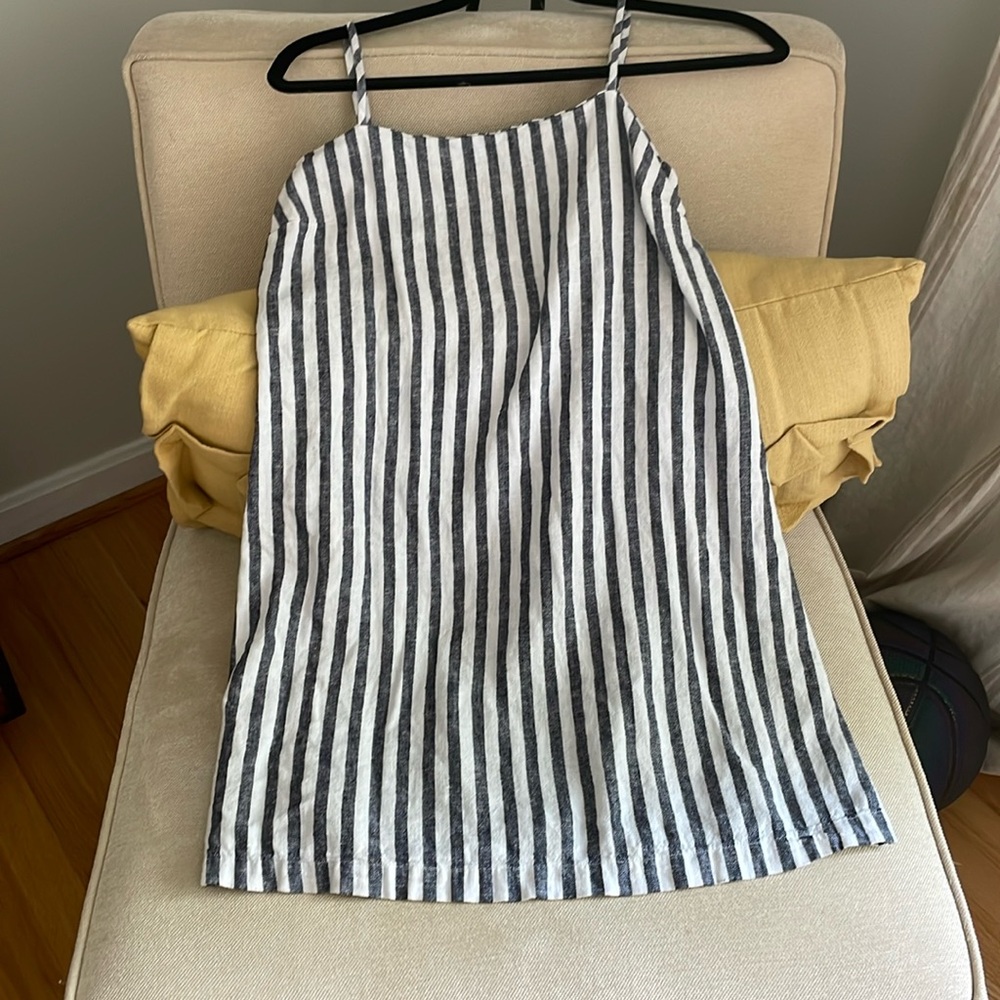 Women’s Striped Dress Size Small Navy & White A New Day
